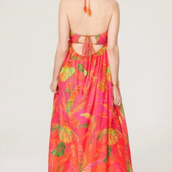 FARM Rio Orange Ombre Forest Maxi Dress - Picture 4 of 6